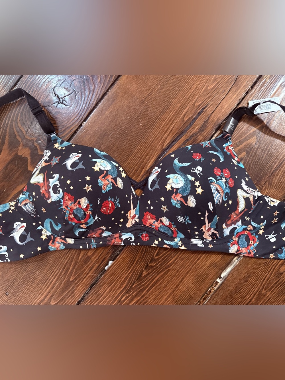 Torrid Mermaid Wirefree Push-up Bra